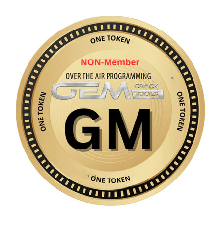 GM Over the Air Programming Token / NON MEMBER - Southeastern Keys